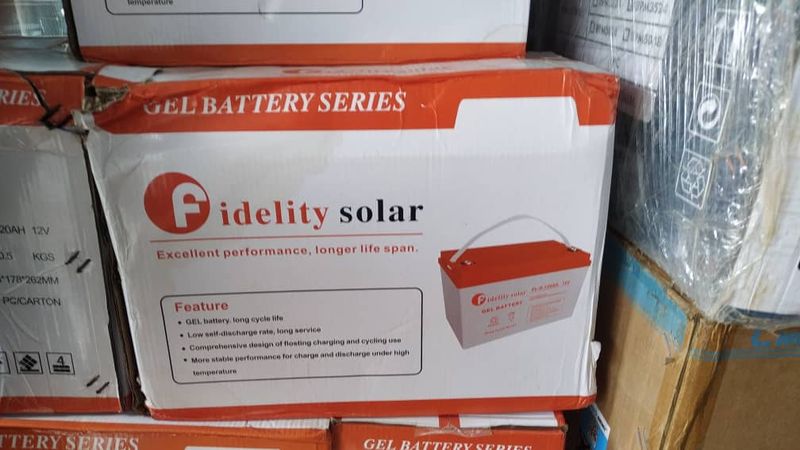 Fidelity Solar Gel Battery