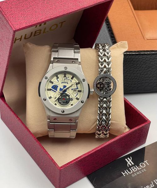 Men's wristwatch & bangle