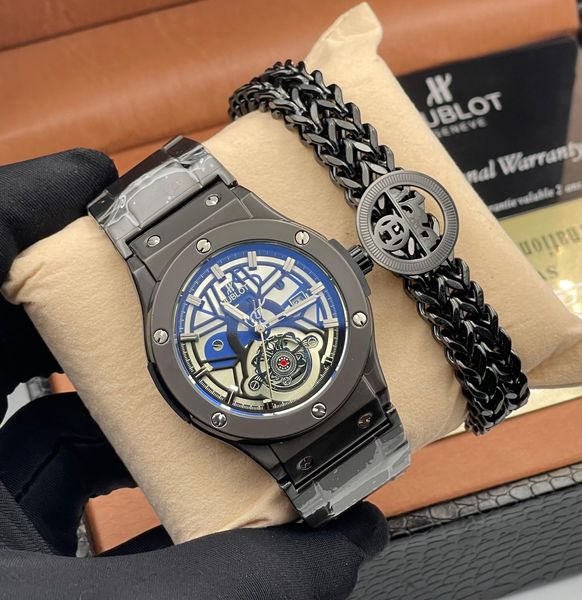 Men's wristwatch & bangle