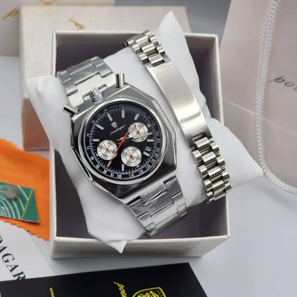 Men's wristwatch & bangle